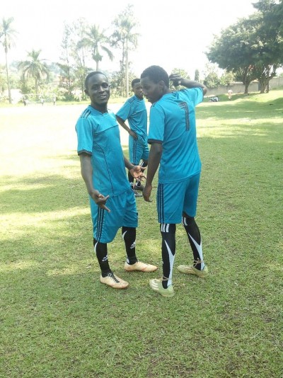 White dog and Musilamu ready for the match guys I can't forget that match